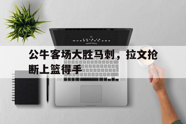 公牛客场大胜马刺，拉文抢断上篮得手
